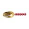 Hello Honey® 9.5" Pink & Gold Enameled Aluminum Kitchen Scoop